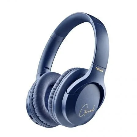 Auriculares Inalámbricos NGS Artica Greed/ con Micrófono/ Bluetooth/ Azules - PixelPlaza