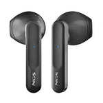 Auriculares Bluetooth NGS Ártica Move con estuche de carga/ Autonomía 7h/ Negros - PixelPlaza