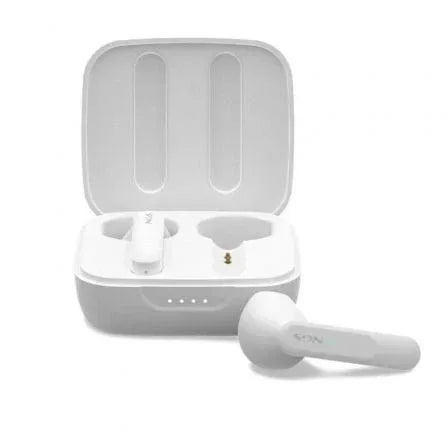 Auriculares Bluetooth NGS Ártica Move con estuche de carga/ Autonomía 7h/ Blancos - PixelPlaza
