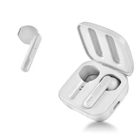 Auriculares Bluetooth NGS Ártica Move con estuche de carga/ Autonomía 7h/ Blancos - PixelPlaza