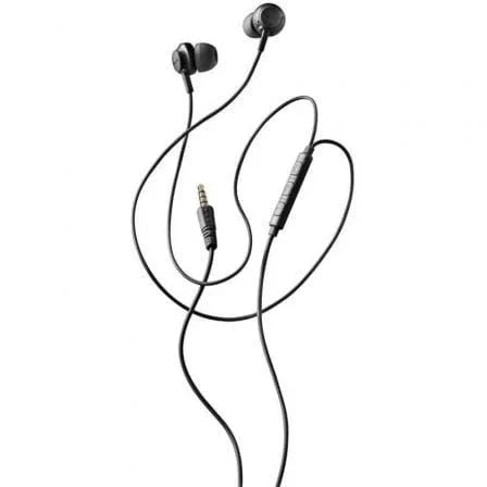 Auriculares Intrauditivos NGS Cross Drift/ con Micrófono/ Jack 3.5/ Negros - PixelPlaza