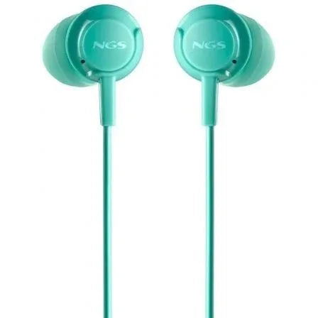 Auriculares Intrauditivos NGS Cross Drift/ con Micrófono/ Jack 3.5/ Verdes - PixelPlaza