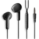 Auriculares Intrauditivos NGS Cross Flip/ con Micrófono/ Jack 3.5/ Negros - PixelPlaza
