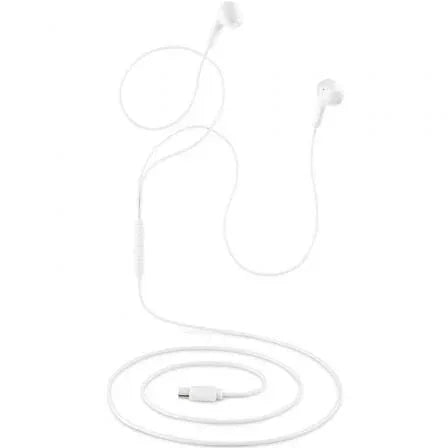 Auriculares Intrauditivos NGS Cross Glide/ con Micrófono/ USB Tipo-C/ Blancos - PixelPlaza