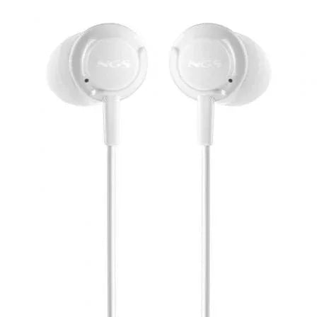 Auriculares Intrauditivos NGS Cross Step/ con Micrófono/ USB Tipo-C/ Blancos - PixelPlaza