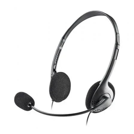 Auriculares NGS MS103 MAX/ con Micrófono/ Jack 3.5/ Negros - PixelPlaza