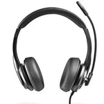 Auriculares NGS VOX605 USB-C/ con Micrófono/ USB Tipo-C/ Negros - PixelPlaza