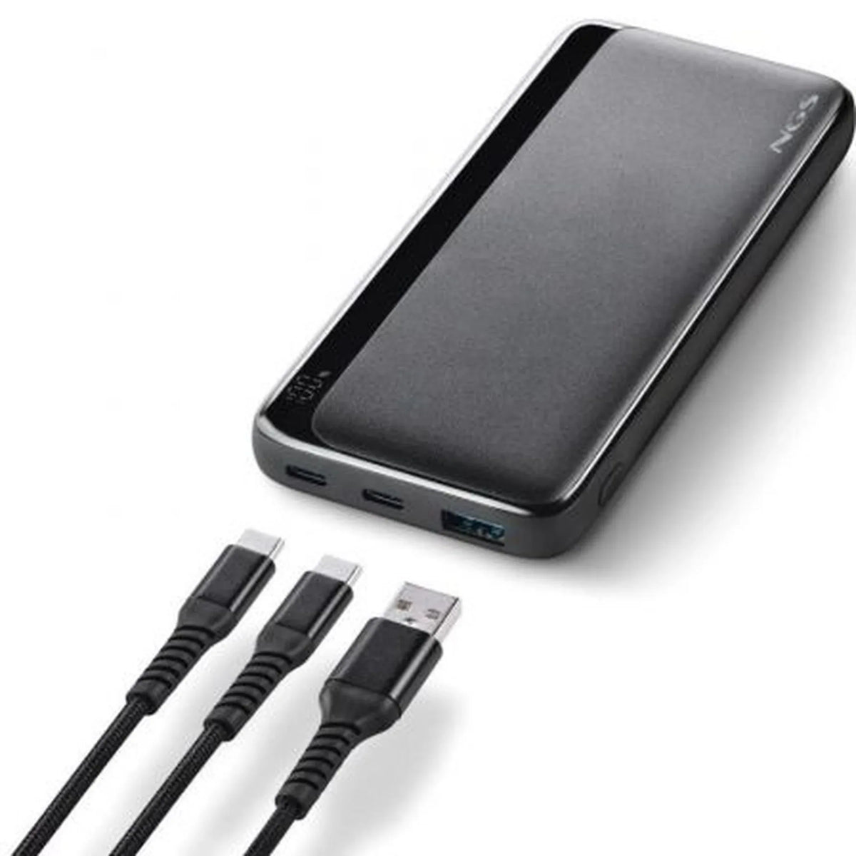 Powerbank 10000mAh NGS QUIZ 10/ 22.5W/ Negra - PixelPlaza