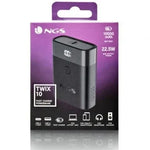 Powerbank 10000mAh NGS TWIX10/ 22.5W/ Negra - PixelPlaza