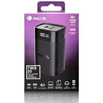 Powerbank 20000mAh NGS TWIX20/ 65W/ Compatible con Portátiles/ Negra - PixelPlaza