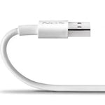 Cable USB 2.0 NGS ZYRO-AC/ USB Macho - USB Tipo-C Macho/ Hasta 15W/ 480Mbps/ 1m/ Blanco - PixelPlaza