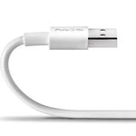 Cable USB 2.0 NGS ZYRO AC USB Macho USB Tipo C Macho Hasta 15W 480Mbps 1 m Blanco detalle #blanco