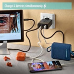 Cargador de Portátil GaN NGS BUD 140W/ 140W/ Automático/ Voltaje 5-21V - PixelPlaza