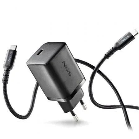 Cargador de Pared GaN NGS Bud 65W/ 1xUSB Tipo-C/ 65W - PixelPlaza