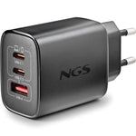 Cargador de Pared GaN NGS Era 65W/ 2xUSB Tipo-C/ 1xUSB/ 65W - PixelPlaza