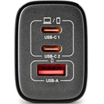 Cargador de Pared GaN NGS Era 65W/ 2xUSB Tipo-C/ 1xUSB/ 65W - PixelPlaza