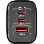 Cargador de Pared GaN NGS Era 65W/ 2xUSB Tipo-C/ 1xUSB/ 65W - PixelPlaza