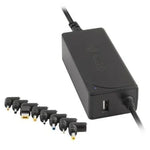 Cargador de Portátil NGS W-45W/ 45W/ Automático/ 8 Conectores/ Voltaje 19-20V/ 1 USB - PixelPlaza