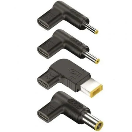 Pack 4 Clavijas para Portátil Lenovo NGS BUD-L/ DC - USB Tipo-C - PixelPlaza