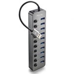 Hub USB NGS IHUB10/ 10xUSB 3.0 - PixelPlaza