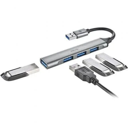 Hub USB NGS IHUB4 Micro/ 4xUSB - PixelPlaza