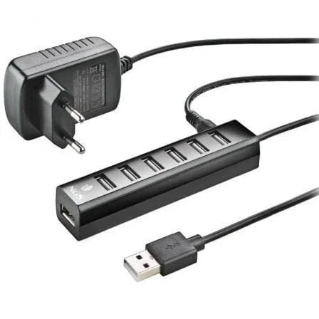Hub USB 2.0 con Alimentación Externa NGS IHUB7 Tiny/ 7xUSB - PixelPlaza