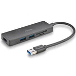 Hub USB NGS IHUB READER/ 3xUSB 3.0/ 1xLector de Tarjetas - PixelPlaza