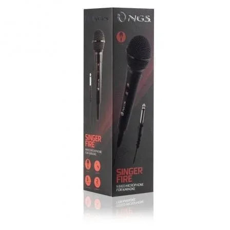 Micrófono NGS Singer Fire - PixelPlaza