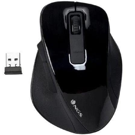 Ratón Inalámbrico NGS Bow/ Hasta 1600 DPI - PixelPlaza