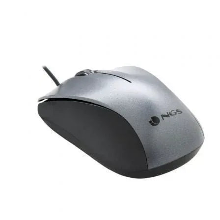 Ratón NGS Crew/ Hasta 1200 DPI/ Gris - PixelPlaza