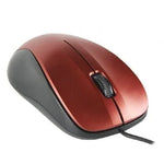 Ratón NGS Crew/ Hasta 1200 DPI/ Rojo - PixelPlaza