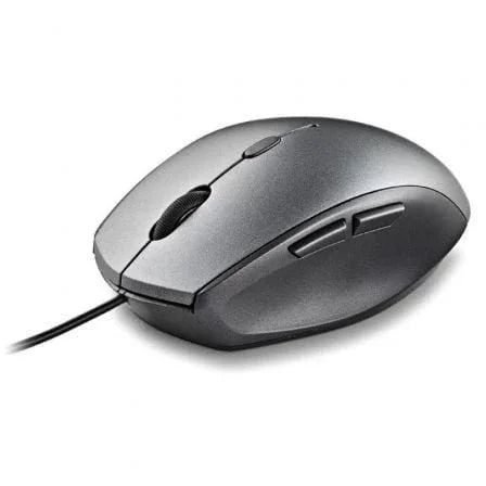 Ratón Ergonómico NGS Moth Gray/ Hasta 1600 DPI/ Gris - PixelPlaza