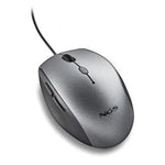 Ratón Ergonómico NGS Moth Gray/ Hasta 1600 DPI/ Gris - PixelPlaza