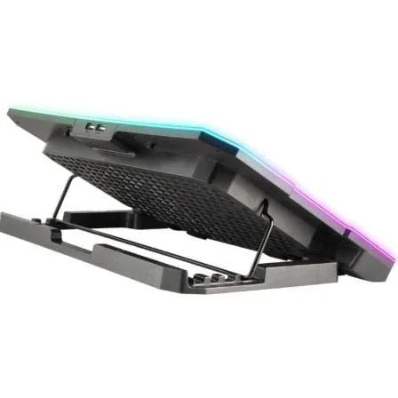 Soporte Refrigerante NGS Hero Stand para Portátiles hasta 15.6"/ Iluminación LED - PixelPlaza