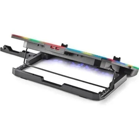 Soporte Refrigerante NGS Hero Stand para Portátiles hasta 15.6"/ Iluminación LED - PixelPlaza