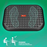 Reposapiés Ergonómico/ Inclinable/ Ajustable NGS Footnest/ 448 x 335mm - PixelPlaza