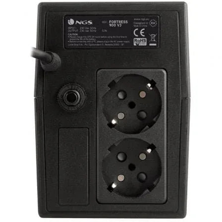 SAI Offline NGS Fortress 900 V3/ 600VA/ 2 Salidas/ Formato Torre - PixelPlaza