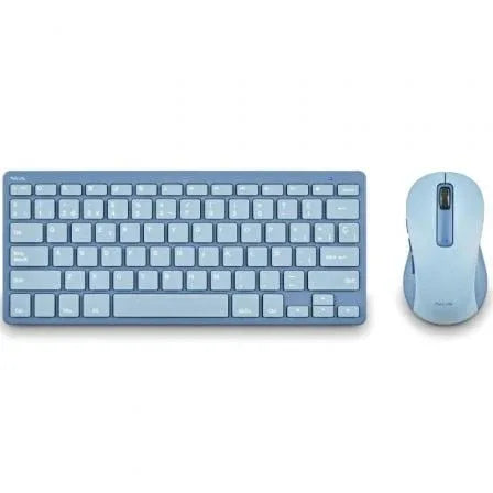 Teclado y Ratón Inalámbricos NGS Fantasy Kit Blue/ Azul - PixelPlaza
