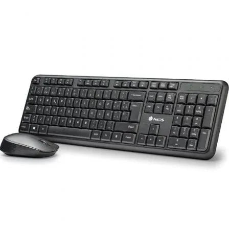 Teclado y Ratón Inalámbricos NGS Harmony Kit - PixelPlaza