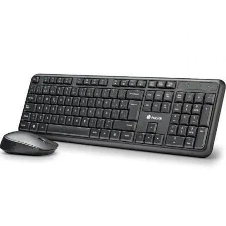 Teclado y Ratón Inalámbricos NGS Harmony Kit - PixelPlaza