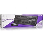 Teclado y Ratón Inalámbricos NGS Harmony Kit - PixelPlaza