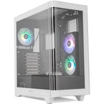 Caja Gaming Semitorre Nox Hummer ETHER/ Blanca y Negra - PixelPlaza
