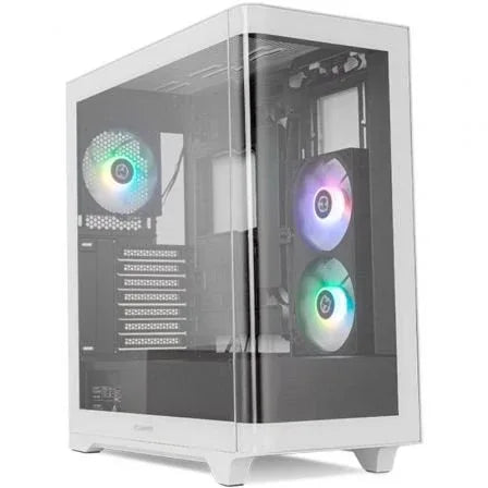 Caja Gaming Semitorre Nox Hummer ETHER/ Blanca y Negra - PixelPlaza