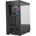 Caja ordenador gaming Nox hummer ether ATX argb cristal templado negro