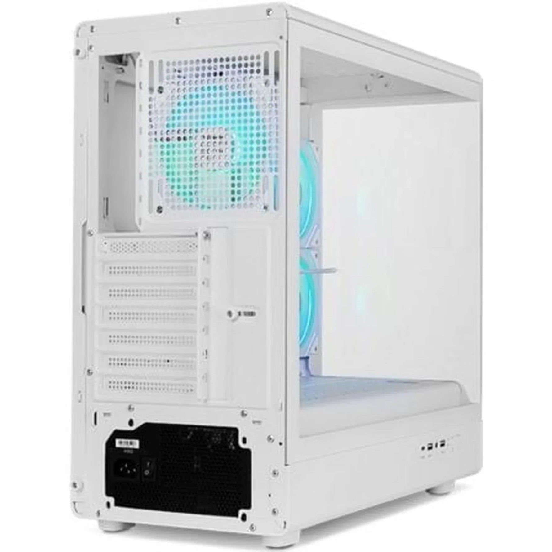 Caja Gaming Semitorre Nox Hummer SIGNAL/ Blanca - PixelPlaza