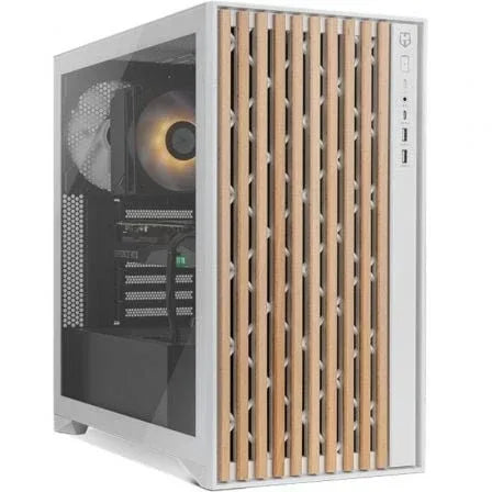 Caja Gaming Semitorre Nox Hummer Element/ Blanca - PixelPlaza