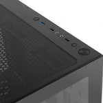 Caja ordenador gaming Nox hammer vision ATX cristal templado negro