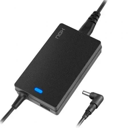 Cargador de Portátil Nox 65W/ 65W/ Automático/ 10 Conectores/ Voltaje 15-20V - PixelPlaza
