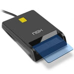 Lector de DNI y Tarjetas Nox Card ID/ USB 2.0/ Negro - PixelPlaza