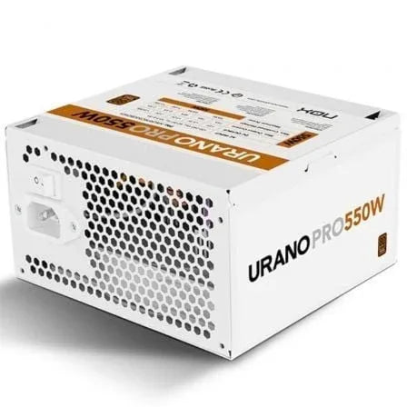 Fuente de Alimentación Nox Hummer Urano Pro White/ 550W/ Ventilador 12cm/ 80 Plus Bronze - PixelPlaza